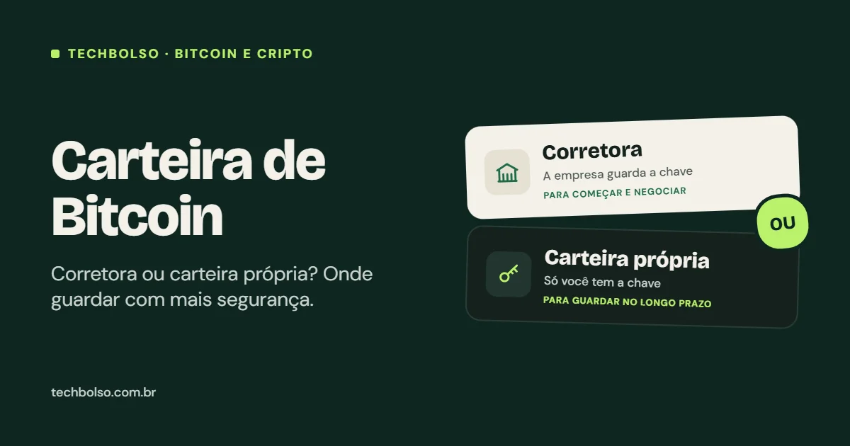 Carteira de Bitcoin: corretora ou carteira própria?