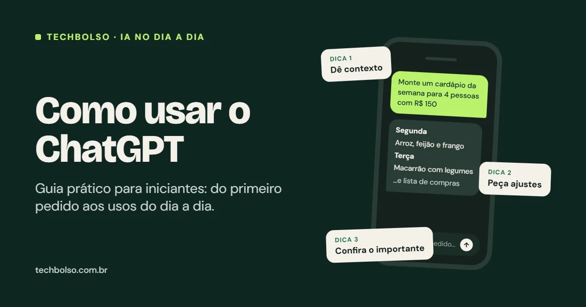 Como usar o ChatGPT: guia prático para iniciantes