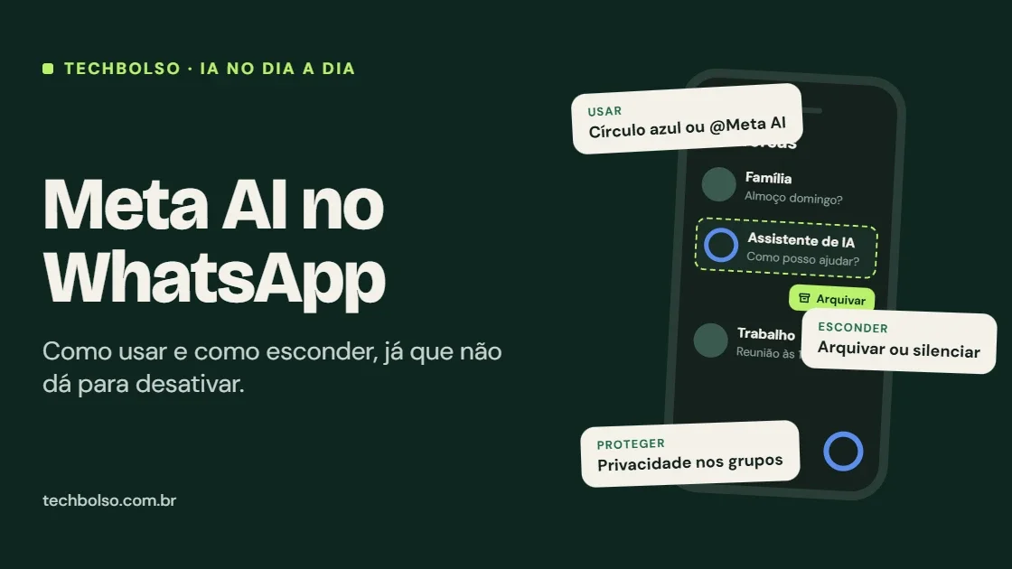 Meta AI no WhatsApp: como usar e como desativar