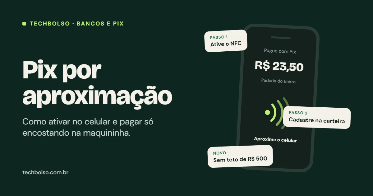 Pix por aproximação: como ativar e usar no celular