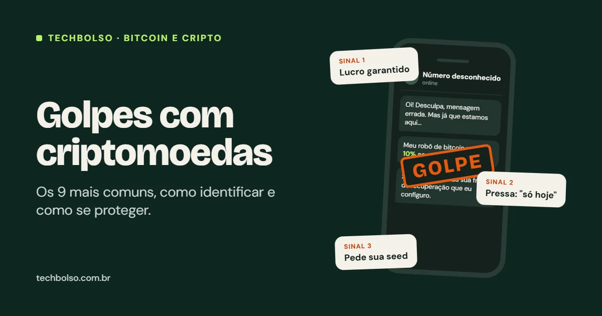 Golpes com criptomoedas: como identificar e se proteger